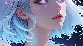 Aesthetic Ai Art: Ethereal Nude Portraits in Neon Dreams