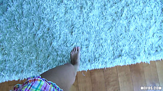 Lets Try Anal - Brunette Alisha Adams Trades Beach Day for Intense First Anal with Chad