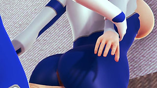Invisible Woman Is Getting Fucked with Elastic Dick. Parody
