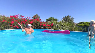 Meg and the Pool Cleaner