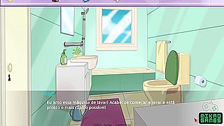 Secret House - Me Masturbei Olhando A Milf Gostosa So De Calcinha No Sofa