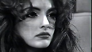 Brunette slut with perfect big boobs is alone