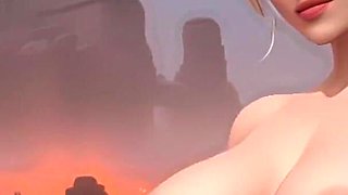 Sexy Mountain Babes 3D Animation