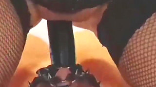 Molly Joy Bounces on Her Rubber Friend)