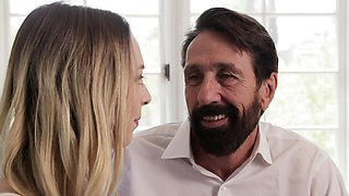 Tight amateur blonde teen babe Natasha Von twat boned good