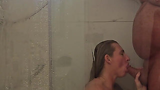 Real Couple Amateur Shower Sex Home Video