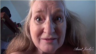 Aunt Judys In Judys - Your 61yo Busty Gilf Stepmom Maggie Gives You A Handjob (pov)