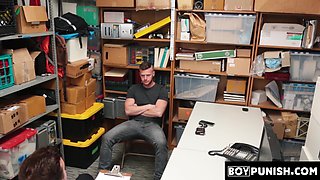 BoyPunish.com - Bareback banged thief's raw, intense fucking as punishment for his crimes