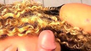 Camila Elle Curly Getting Destroyed In The Bathroom