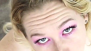 Suck That Cum Out of a Latex Glove