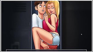 Korean Big Mom And Dad Seen Unlock In Summertime Saga With Car Toon