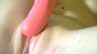 Teeny Plays with Dildo