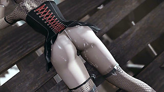 Chaurus Lair. Gothic Alt-girl Got Fucked in Ass by Insect From the Elder Scrolls V Skyrim. Emptie41
