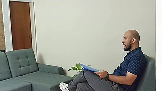He Could Not Resist The Last Interview After She Changed Into Red Lingerie