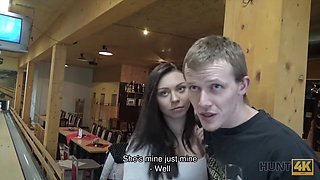 Ornella Morgan's POV: Dude GF's twat to guy, and he keeps playing!
