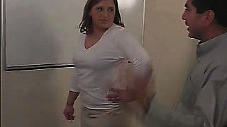 Office Lady Ass Belt Spanked